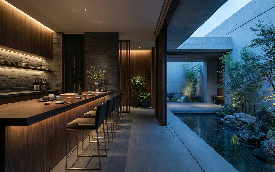 餐厅设计、咖啡吧设计、会所设计